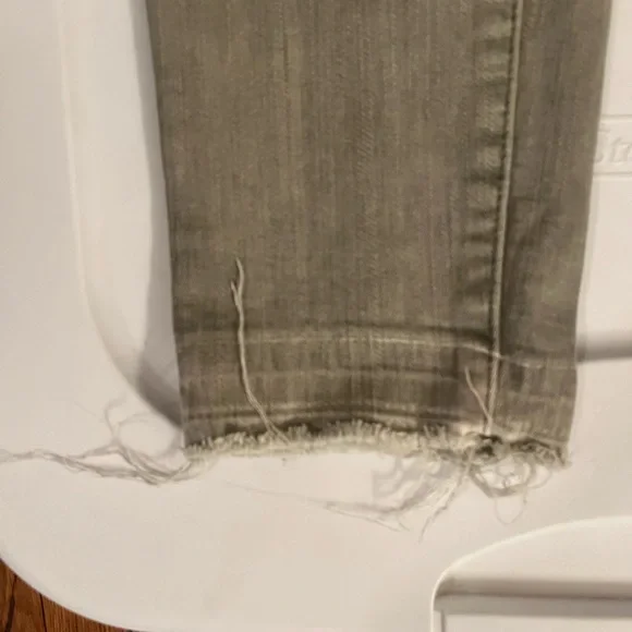 Mossimo green denim pants - Picture 2 of 3